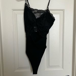 black bodysuit